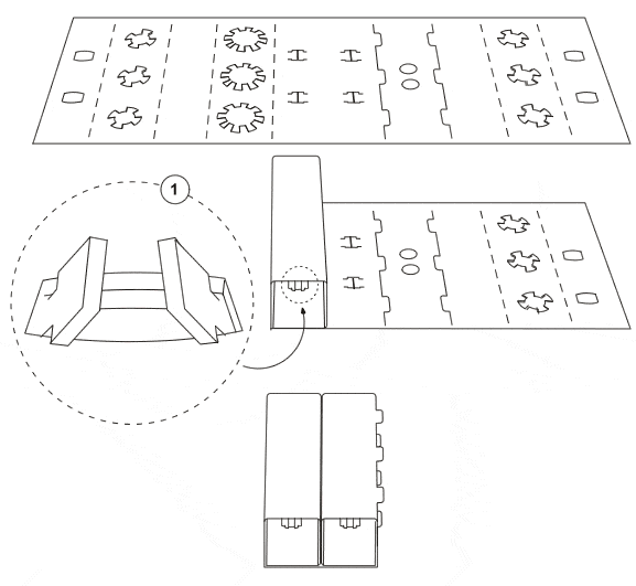 sistema di montaggio