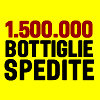 1500000 bottiglie spedite